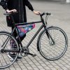 Fahrradtasche gross, rosa-bunt - Valentina Design